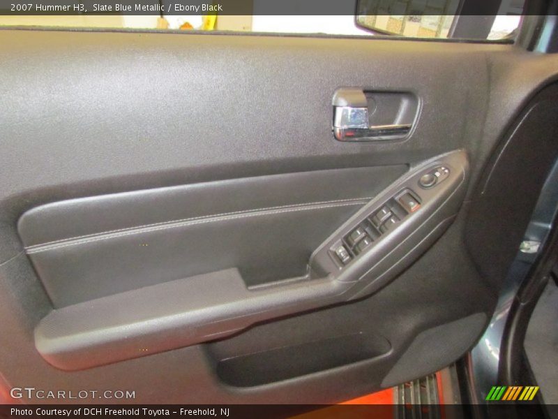 Slate Blue Metallic / Ebony Black 2007 Hummer H3