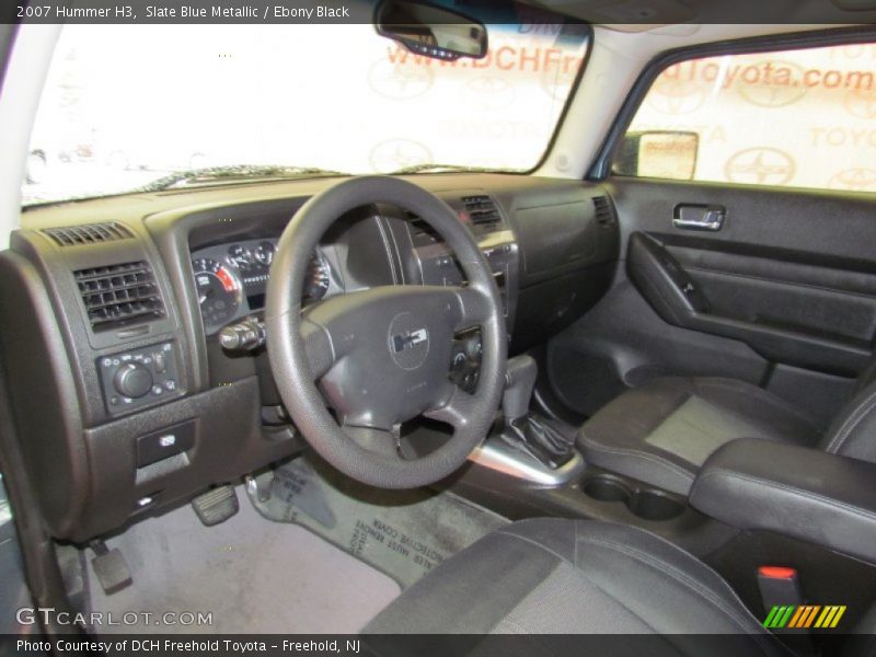 Slate Blue Metallic / Ebony Black 2007 Hummer H3