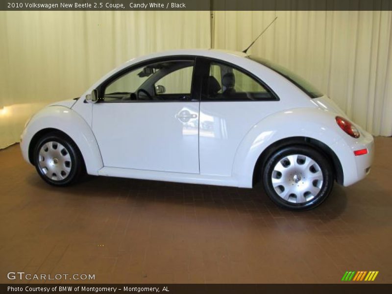 Candy White / Black 2010 Volkswagen New Beetle 2.5 Coupe