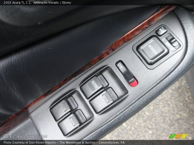 Anthracite Metallic / Ebony 2003 Acura TL 3.2
