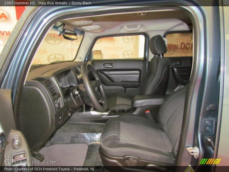 Slate Blue Metallic / Ebony Black 2007 Hummer H3