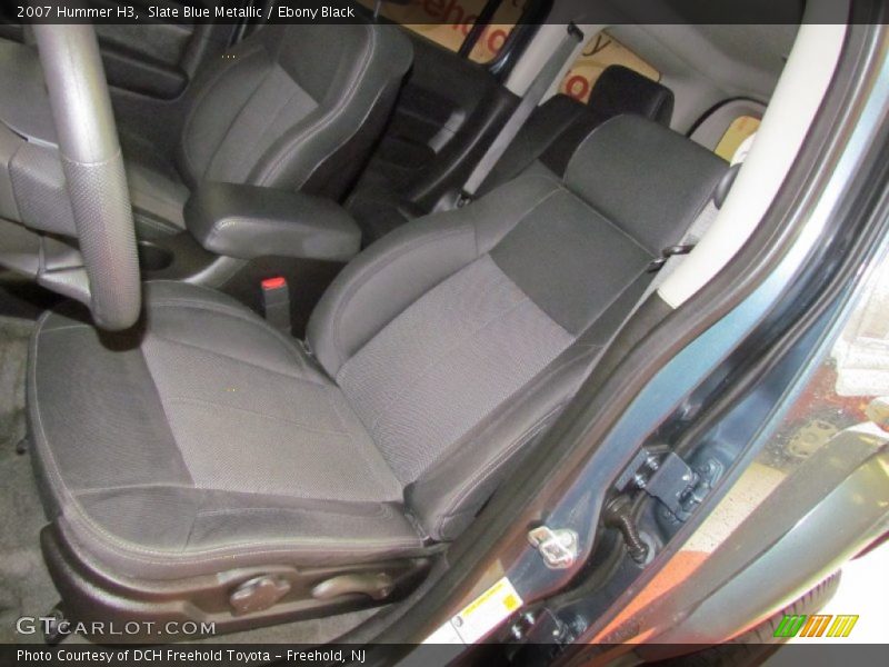 Slate Blue Metallic / Ebony Black 2007 Hummer H3