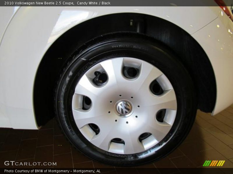 Candy White / Black 2010 Volkswagen New Beetle 2.5 Coupe