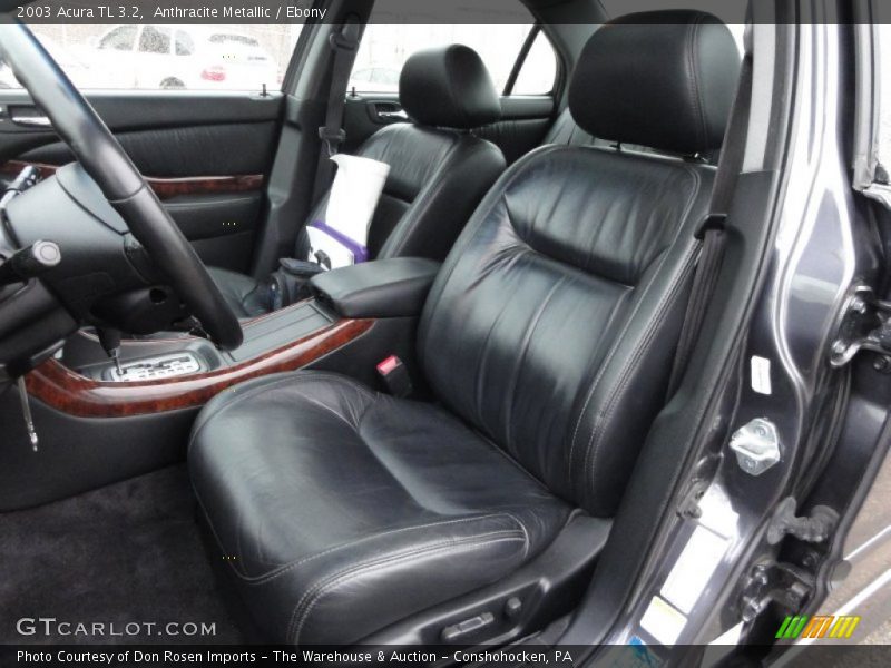 Anthracite Metallic / Ebony 2003 Acura TL 3.2