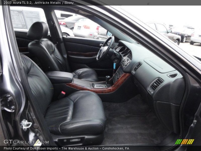 Anthracite Metallic / Ebony 2003 Acura TL 3.2