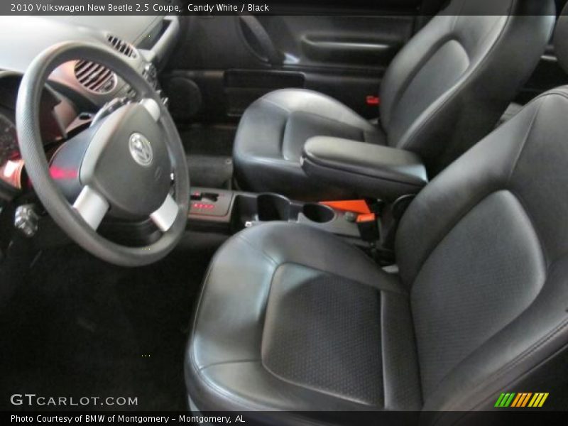Candy White / Black 2010 Volkswagen New Beetle 2.5 Coupe