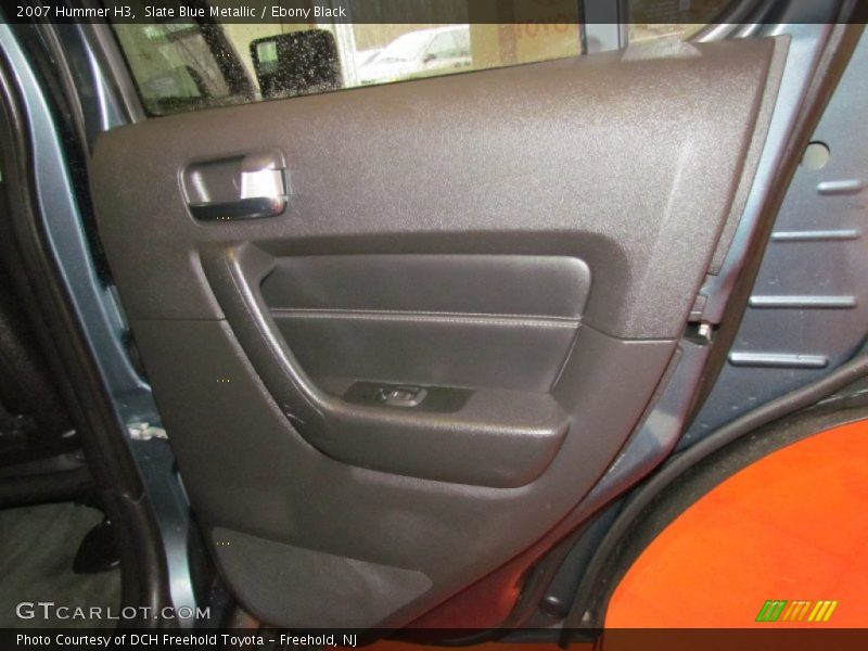Slate Blue Metallic / Ebony Black 2007 Hummer H3