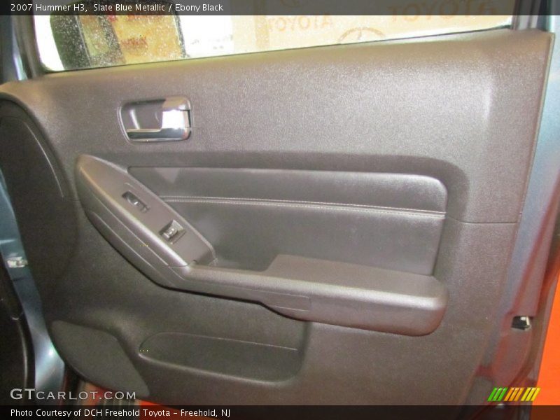 Slate Blue Metallic / Ebony Black 2007 Hummer H3