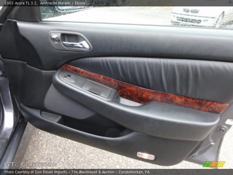 Anthracite Metallic / Ebony 2003 Acura TL 3.2