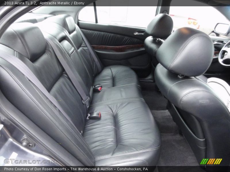 Anthracite Metallic / Ebony 2003 Acura TL 3.2