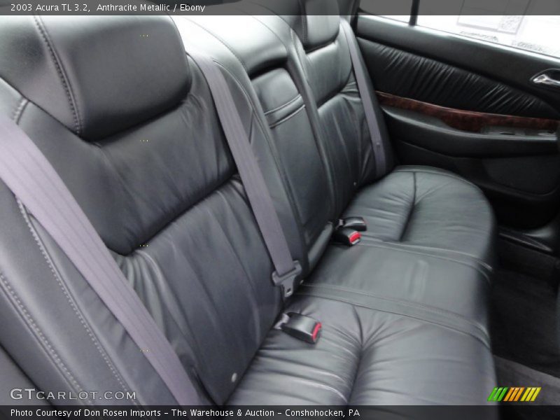 Anthracite Metallic / Ebony 2003 Acura TL 3.2