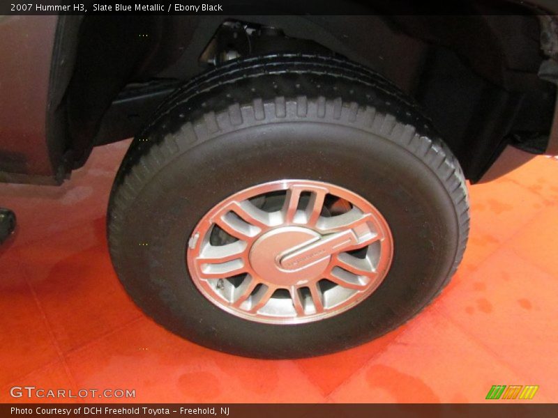 Slate Blue Metallic / Ebony Black 2007 Hummer H3