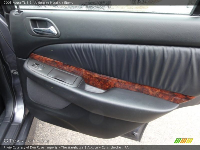 Anthracite Metallic / Ebony 2003 Acura TL 3.2