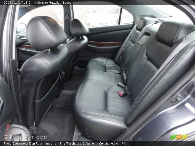 Anthracite Metallic / Ebony 2003 Acura TL 3.2