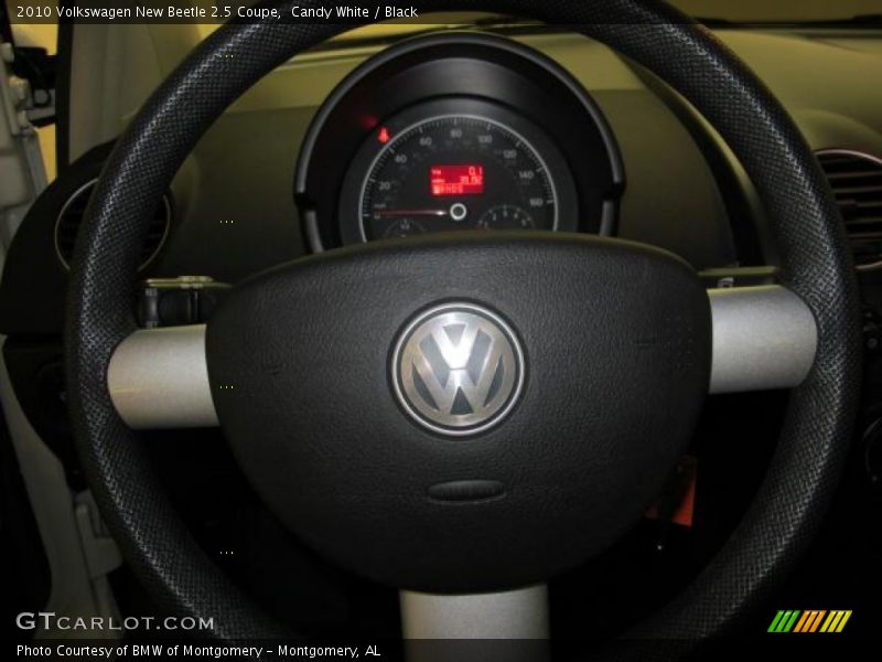 Candy White / Black 2010 Volkswagen New Beetle 2.5 Coupe