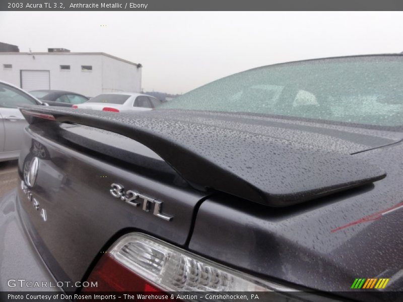 Anthracite Metallic / Ebony 2003 Acura TL 3.2