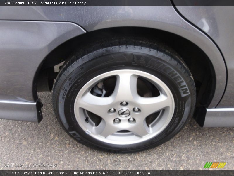 Anthracite Metallic / Ebony 2003 Acura TL 3.2
