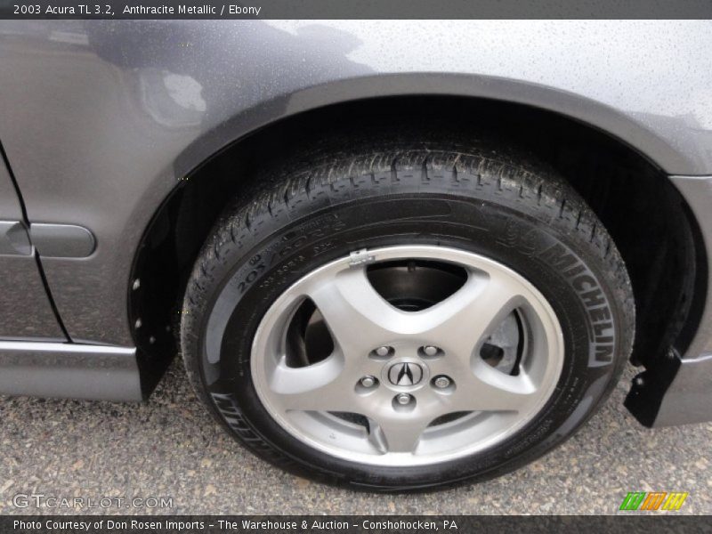Anthracite Metallic / Ebony 2003 Acura TL 3.2