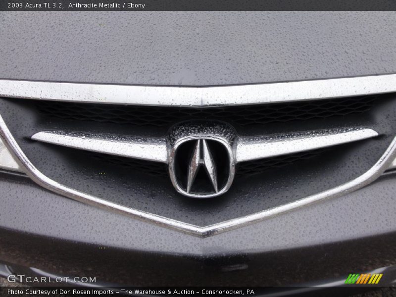 Anthracite Metallic / Ebony 2003 Acura TL 3.2