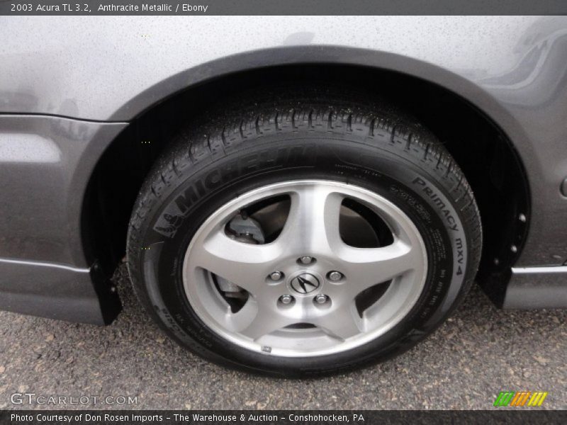 Anthracite Metallic / Ebony 2003 Acura TL 3.2
