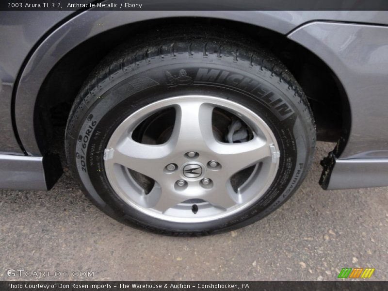 Anthracite Metallic / Ebony 2003 Acura TL 3.2