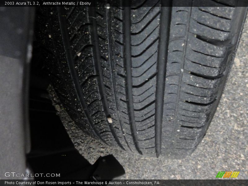 Anthracite Metallic / Ebony 2003 Acura TL 3.2