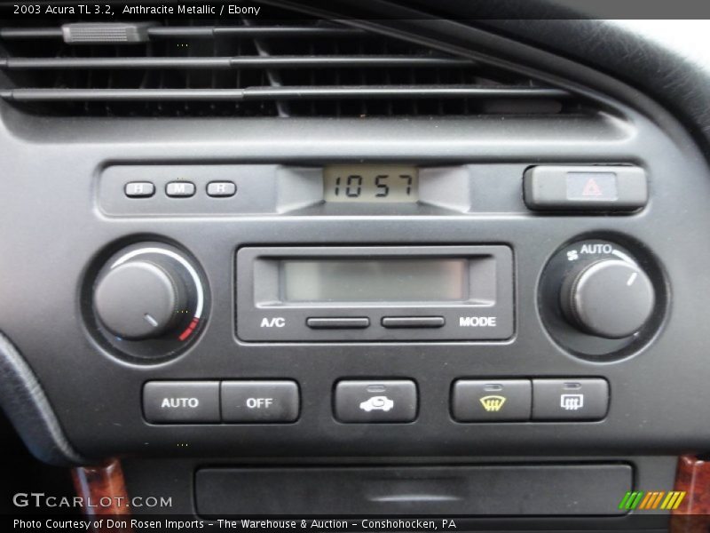 Anthracite Metallic / Ebony 2003 Acura TL 3.2