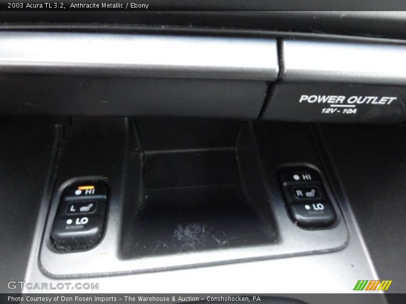 Anthracite Metallic / Ebony 2003 Acura TL 3.2