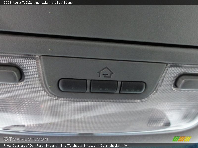 Anthracite Metallic / Ebony 2003 Acura TL 3.2