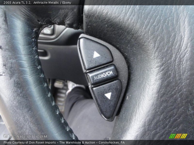 Anthracite Metallic / Ebony 2003 Acura TL 3.2