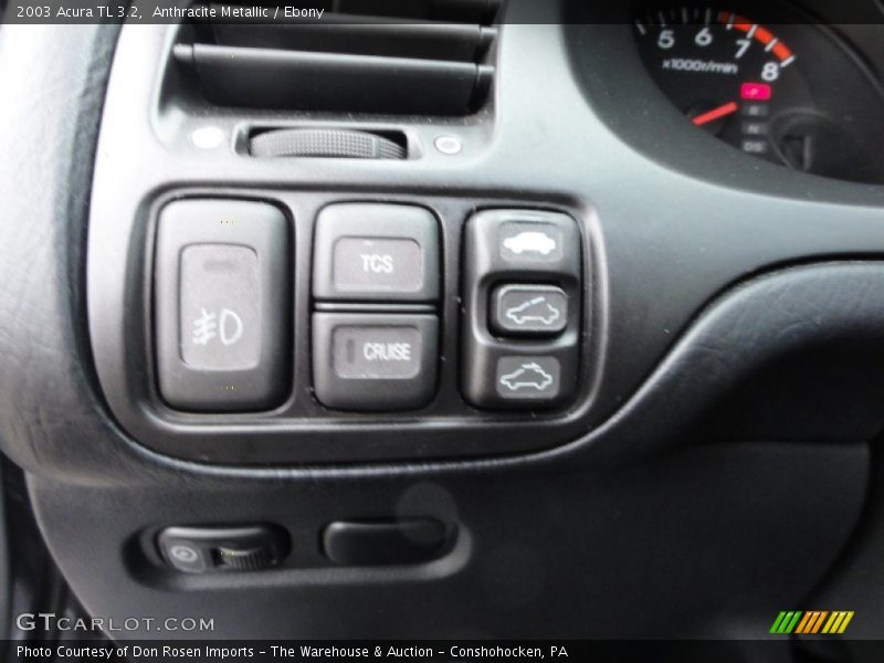 Anthracite Metallic / Ebony 2003 Acura TL 3.2