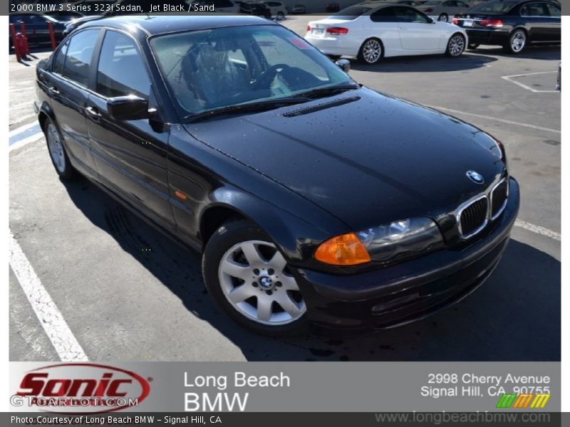 Jet Black / Sand 2000 BMW 3 Series 323i Sedan