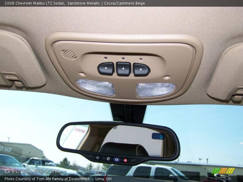 Sandstone Metallic / Cocoa/Cashmere Beige 2008 Chevrolet Malibu LTZ Sedan