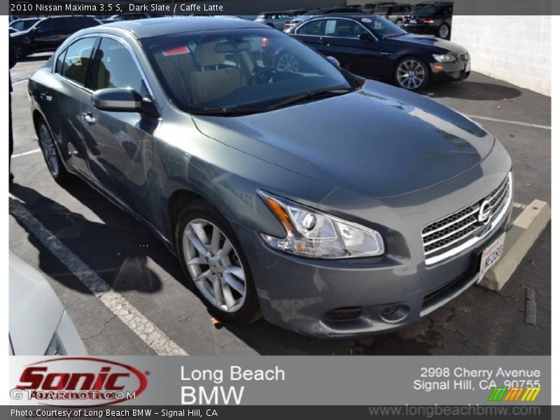 Dark Slate / Caffe Latte 2010 Nissan Maxima 3.5 S