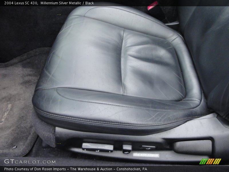 Millennium Silver Metallic / Black 2004 Lexus SC 430