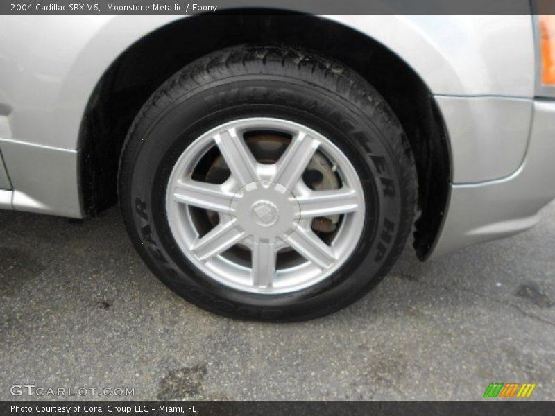 Moonstone Metallic / Ebony 2004 Cadillac SRX V6