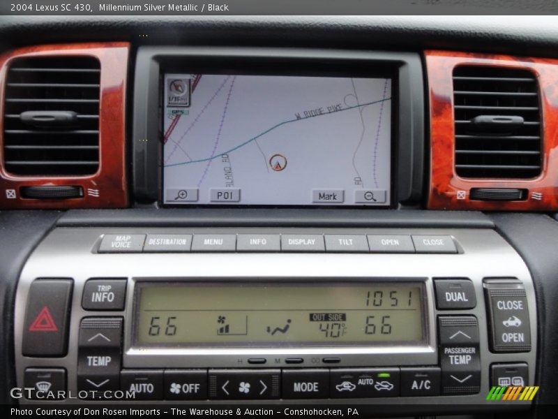 Navigation of 2004 SC 430