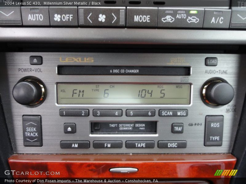 Audio System of 2004 SC 430