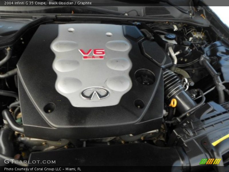Black Obsidian / Graphite 2004 Infiniti G 35 Coupe