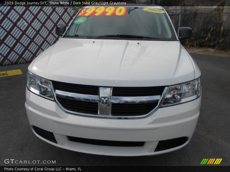 Stone White / Dark Slate Gray/Light Graystone 2009 Dodge Journey SXT