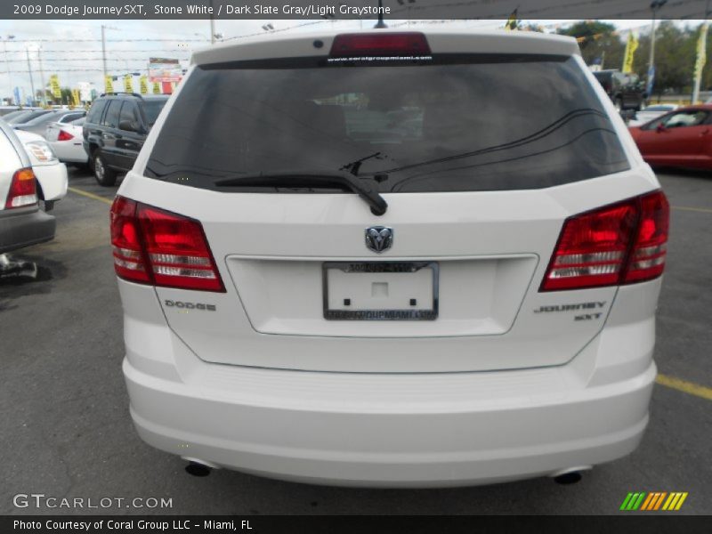 Stone White / Dark Slate Gray/Light Graystone 2009 Dodge Journey SXT
