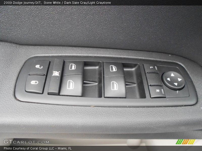 Stone White / Dark Slate Gray/Light Graystone 2009 Dodge Journey SXT