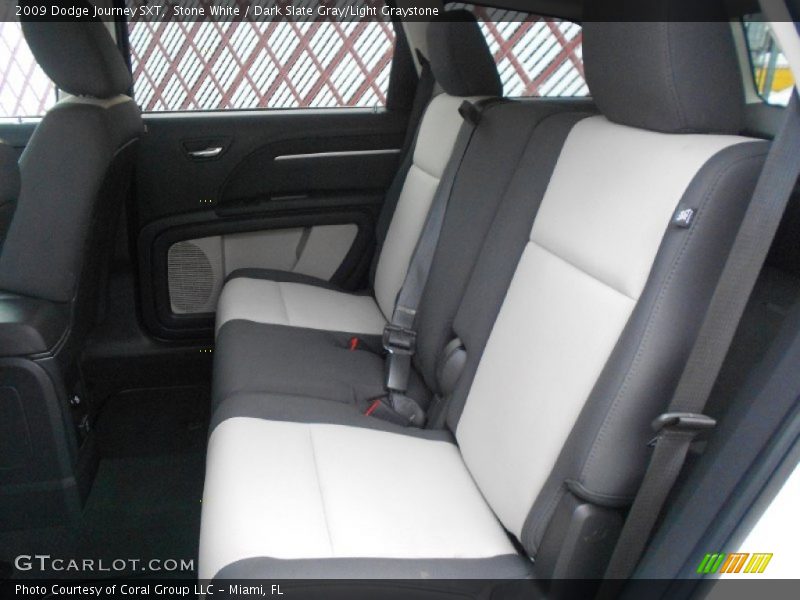 Stone White / Dark Slate Gray/Light Graystone 2009 Dodge Journey SXT