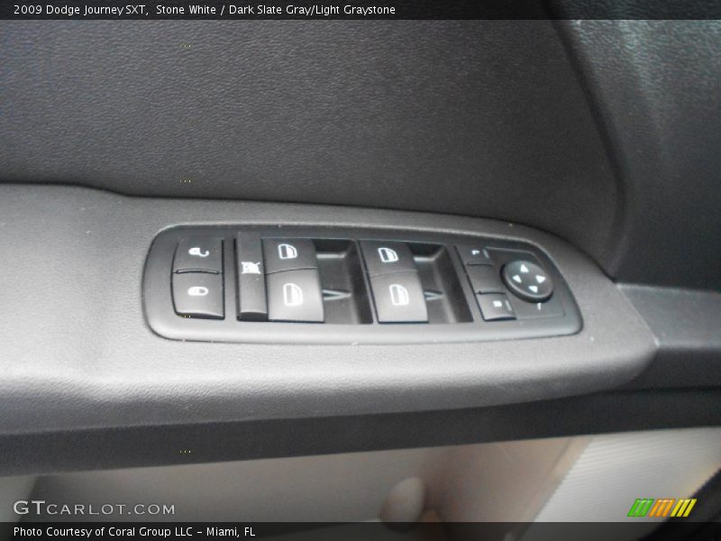 Stone White / Dark Slate Gray/Light Graystone 2009 Dodge Journey SXT