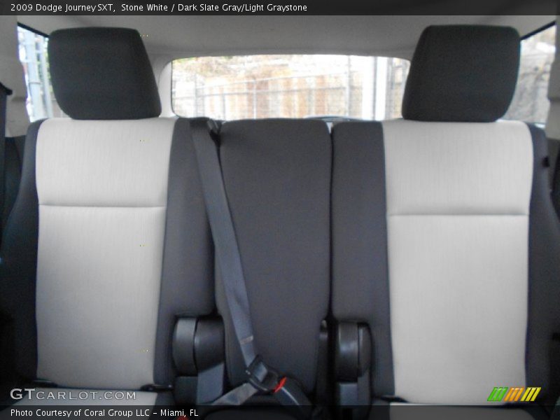 Stone White / Dark Slate Gray/Light Graystone 2009 Dodge Journey SXT