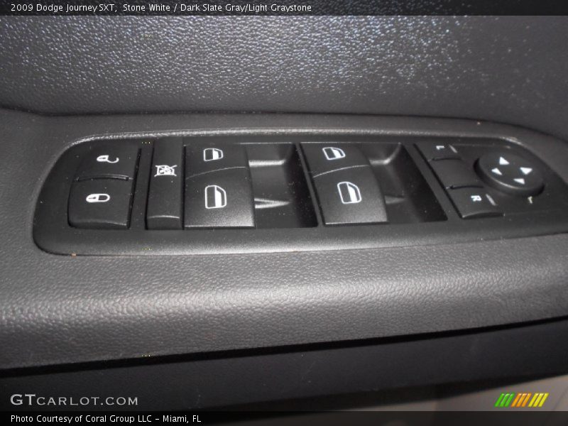 Stone White / Dark Slate Gray/Light Graystone 2009 Dodge Journey SXT