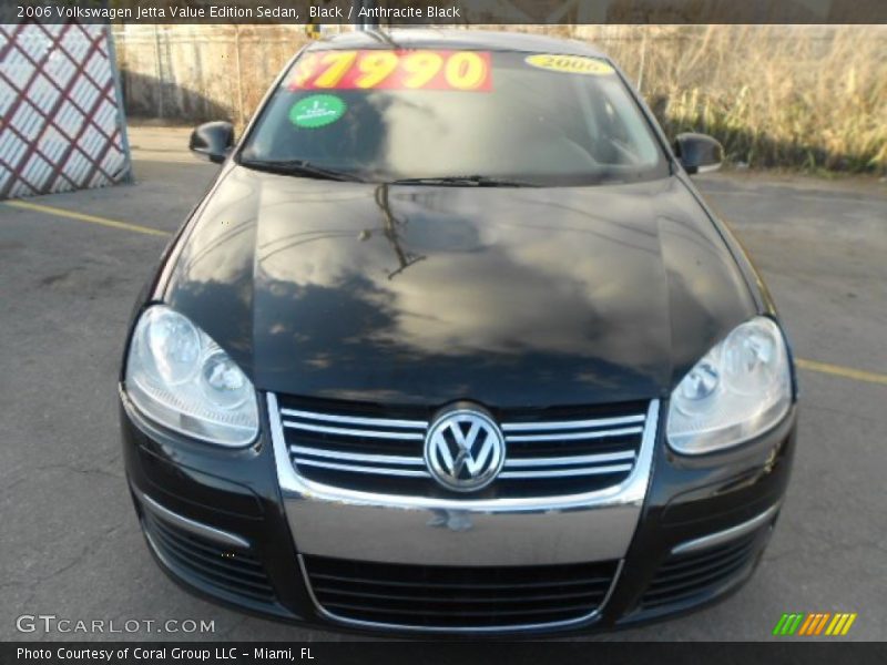 Black / Anthracite Black 2006 Volkswagen Jetta Value Edition Sedan