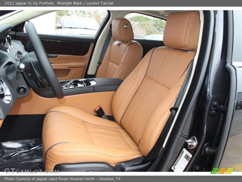 Front Seat of 2012 XJ XJL Portfolio