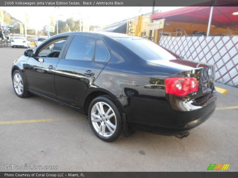Black / Anthracite Black 2006 Volkswagen Jetta Value Edition Sedan