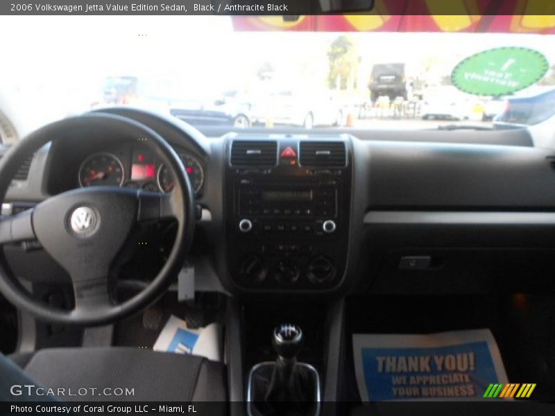 Black / Anthracite Black 2006 Volkswagen Jetta Value Edition Sedan